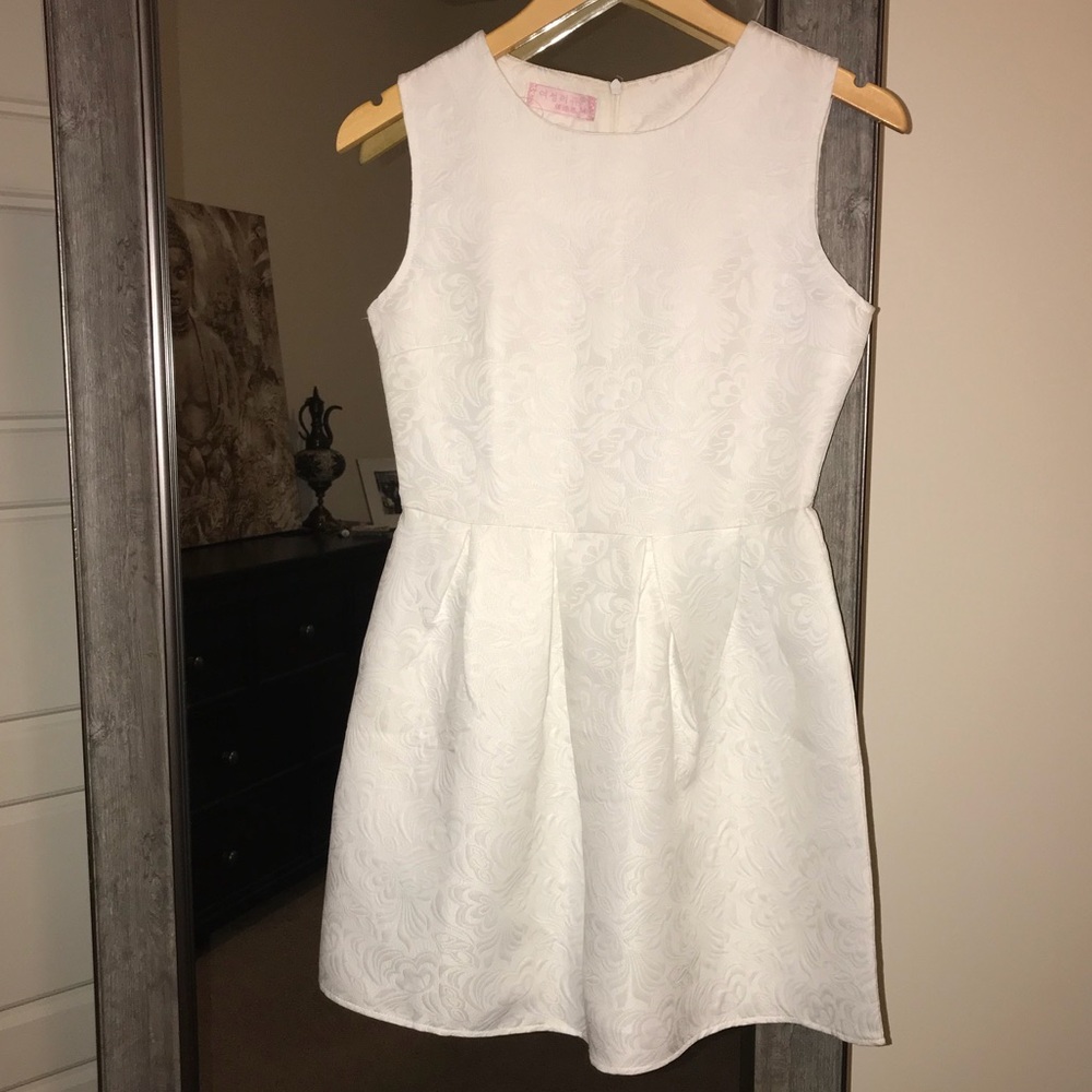 White dress